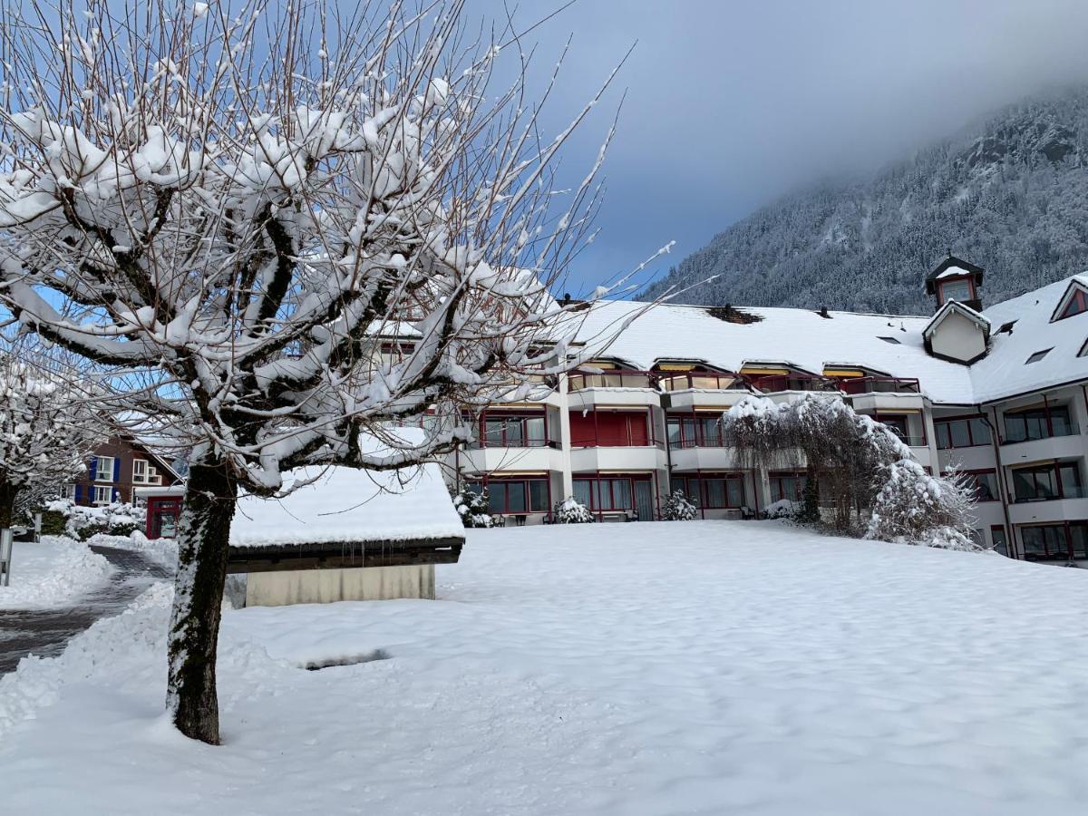 Priv. Apartment Bei Swiss Holiday Park Morschach Buitenkant foto