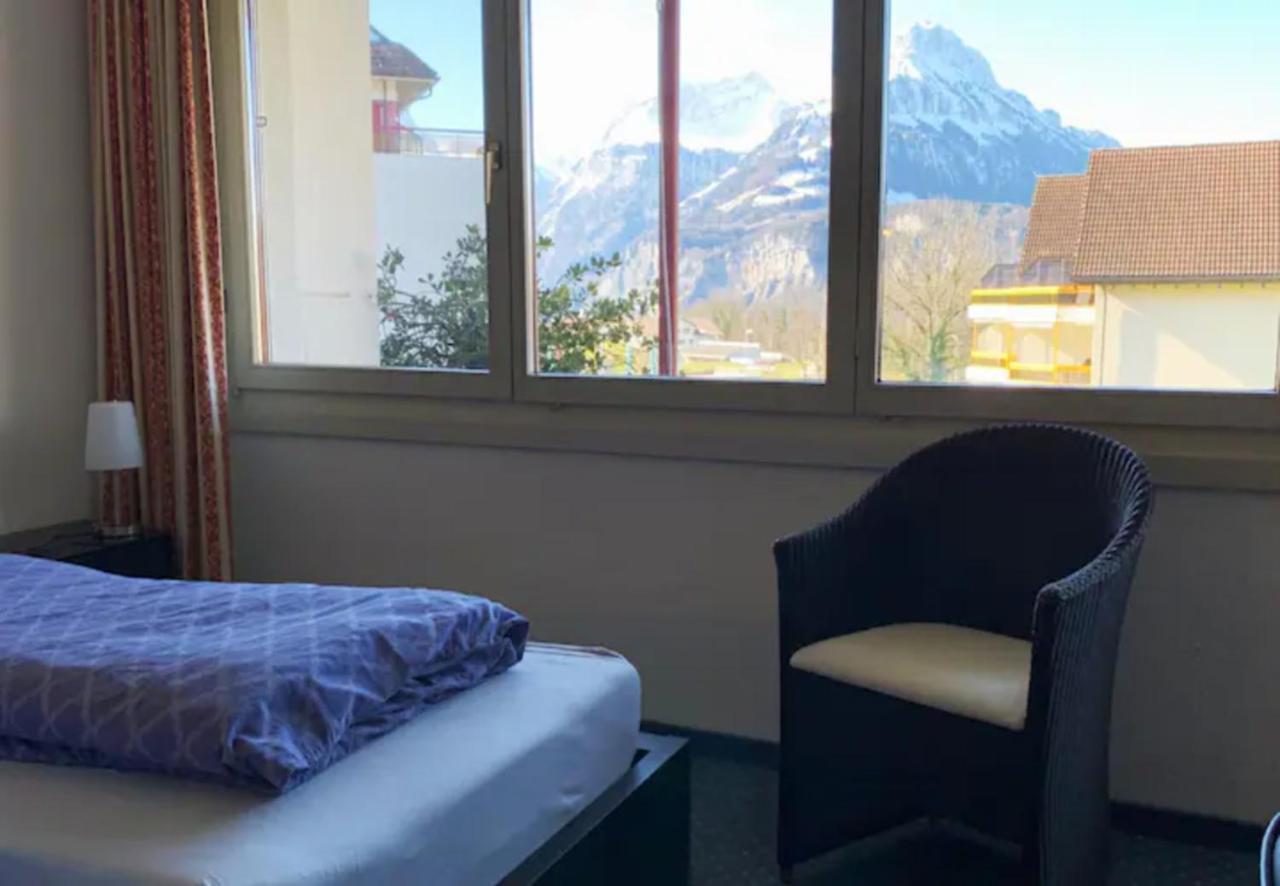 Priv. Apartment Bei Swiss Holiday Park Morschach Buitenkant foto