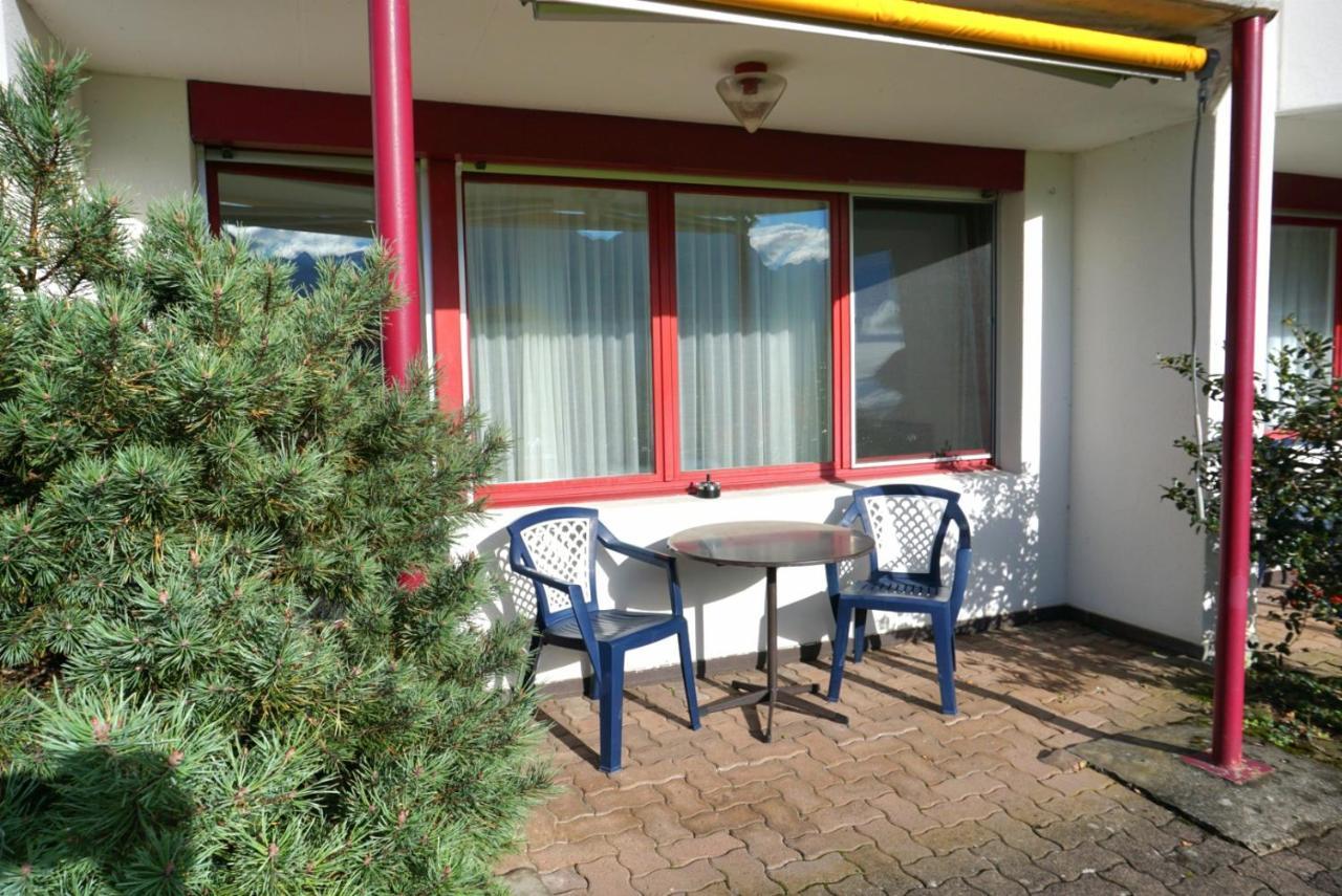 Priv. Apartment Bei Swiss Holiday Park Morschach Buitenkant foto