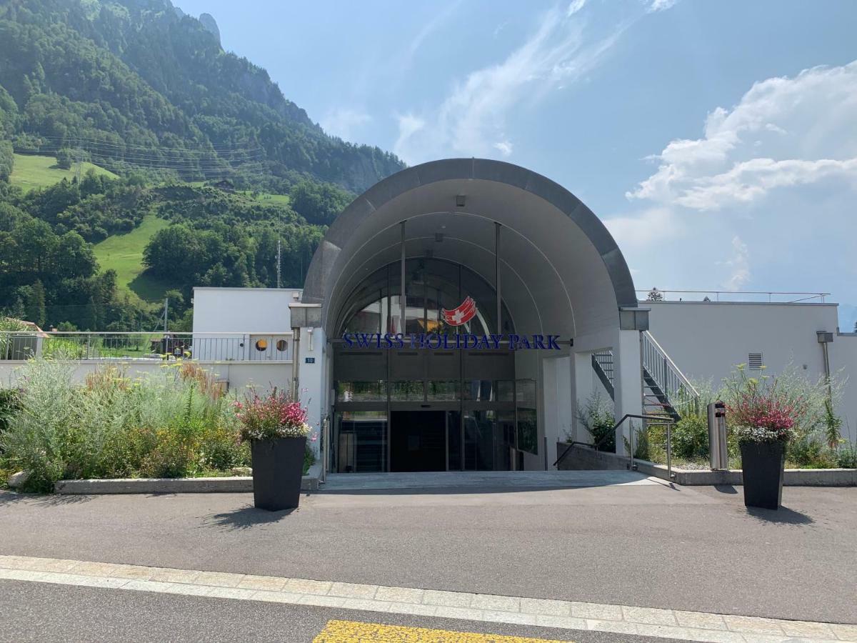 Priv. Apartment Bei Swiss Holiday Park Morschach Buitenkant foto